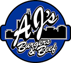 A J's Burgers & Beef menu