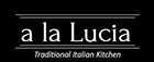 A La Lucia menu