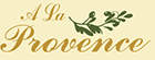 A La Provence menu