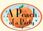A Peach of A Party menu