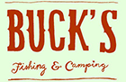 Buck's Fishing & Camping menu