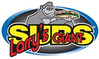 Larry's Giant Subs menu