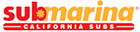 Submarina California Subs menu